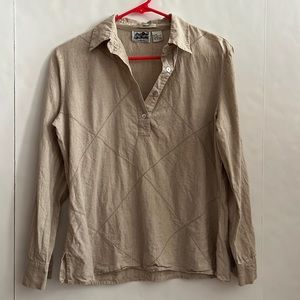 Edward Woman Irish linen long sleeve Medium
